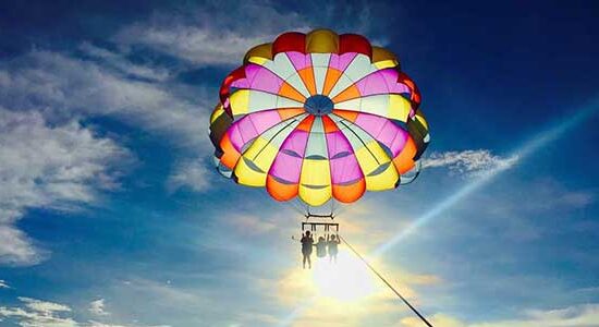 Парасейлинг – Полет на парашюте