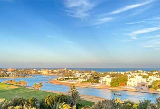 Закат в Эль-Гуна на Авто